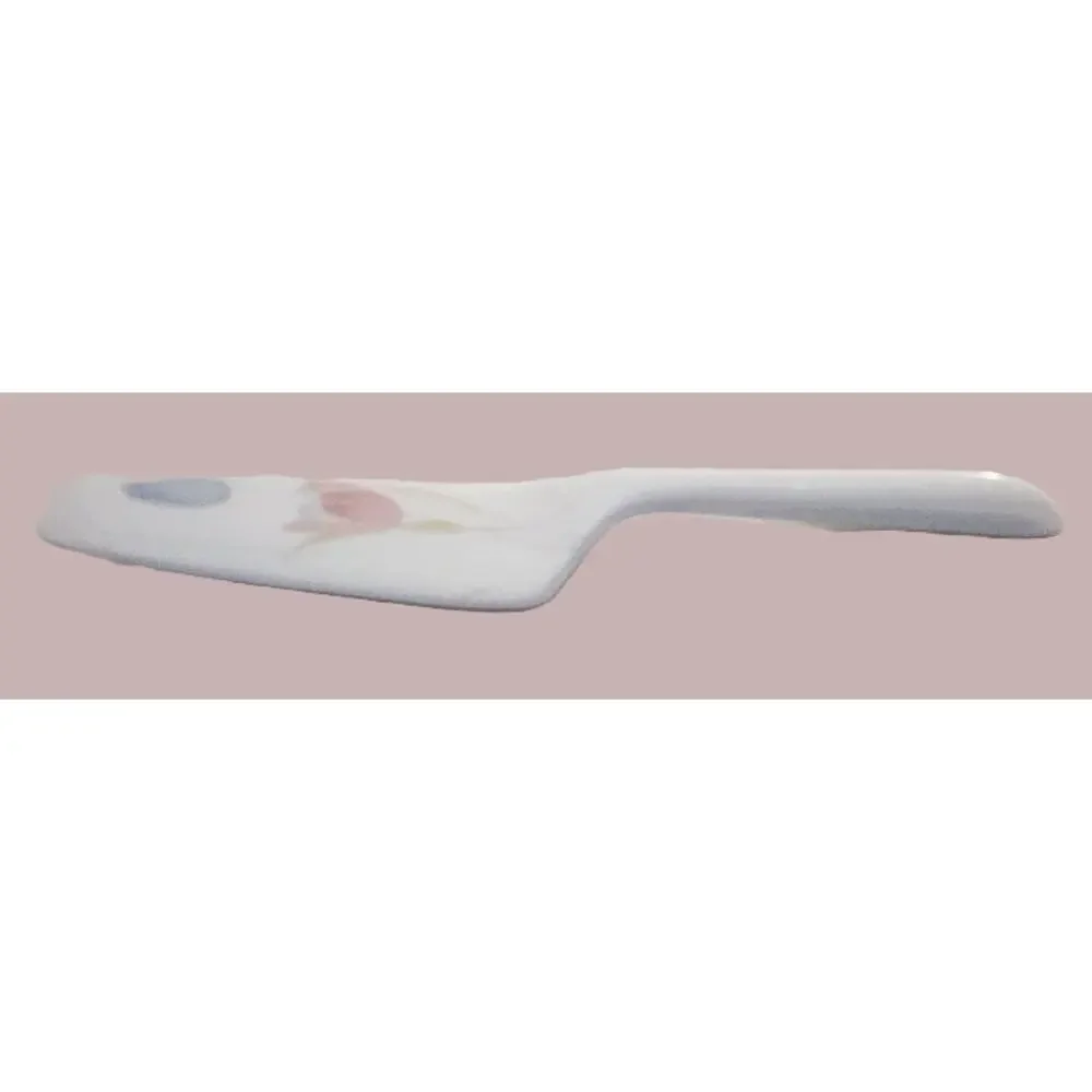 Mikasa Swiss Garden FX009 Bone China Pie Cake Server Floral Japan 10.5